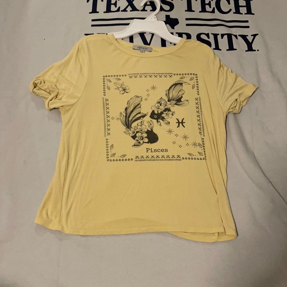 Yellow Pisces T-Shirt